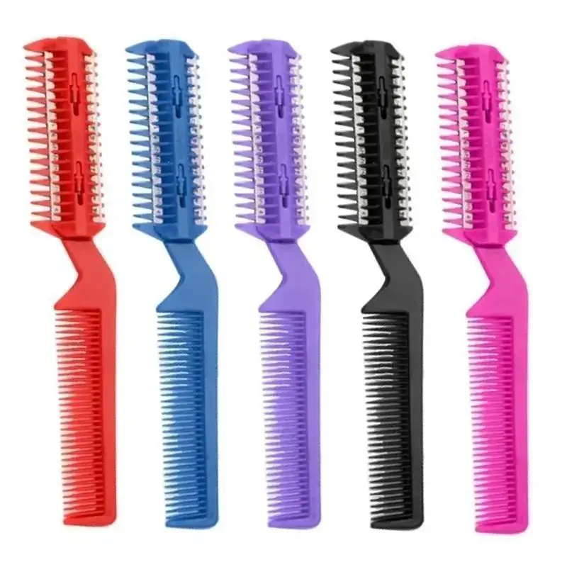 1 Pcs 2-in-1 Hair Clipper Hair Thinning Hair Clipper Creative Pet Cat Dog Long Hair Tool Hairs Clipper Random Color Pet Supplies