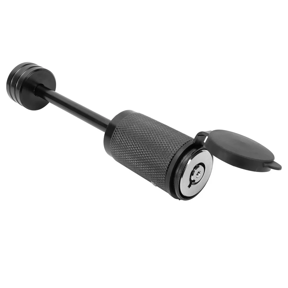 Zinc Alloy Steel Trailer Hitch Coupler Lock Pin 1/4" Small Trailer Anti-Theft Hitch Connector Locks RV Accessorie