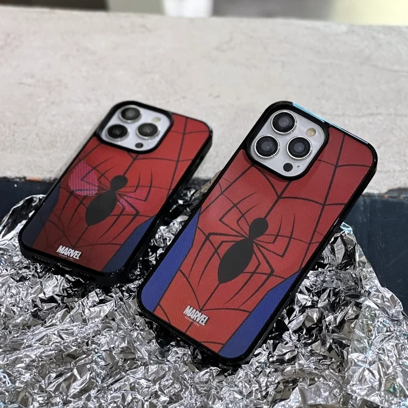 Marvel Avengers Spider Man Magnetic Magsafe Wireless Charge Phone