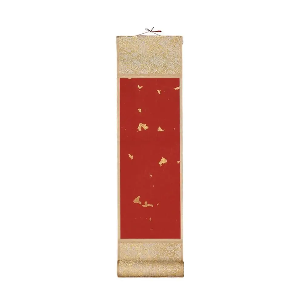 Pergamena di Carta di Riso Dorata per Pittura e Disegno, Pergamena Vuota da Appendere, Stile Cinese, Mini Pergamena a Tromba per Batik, Artigianato - immagine 4