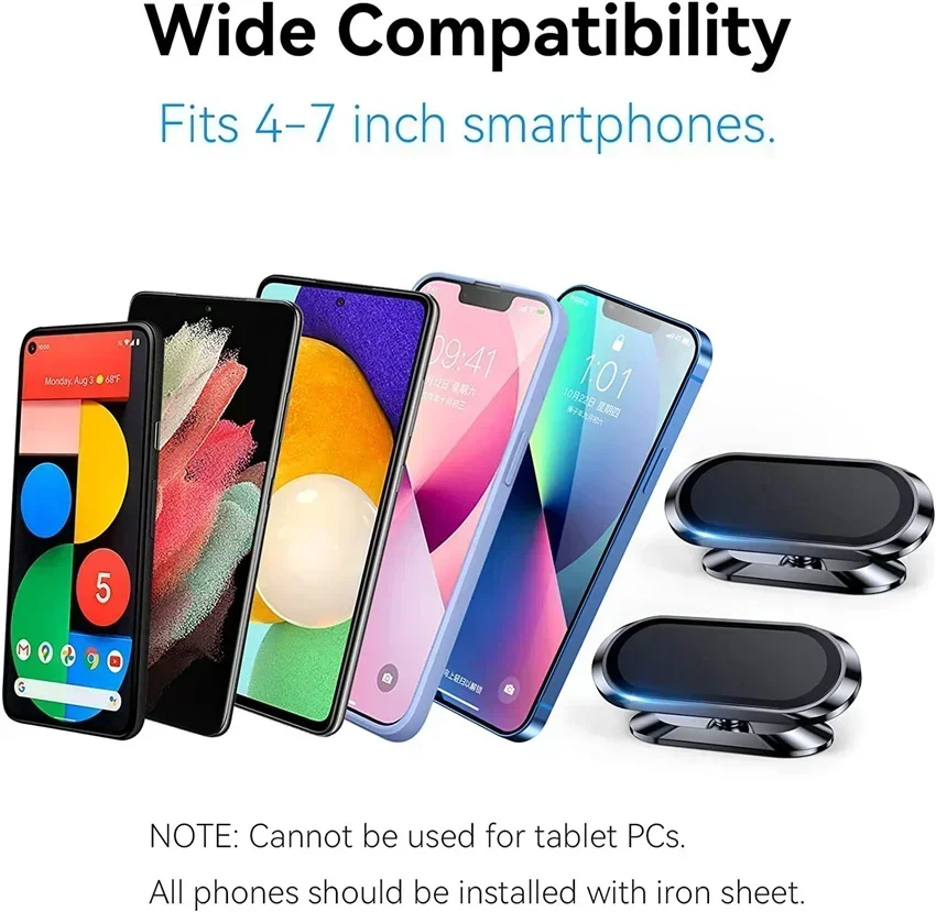 Phone Holder 360 Rotat Car Magnetic Universal for iPhone Xiaomi Samsung