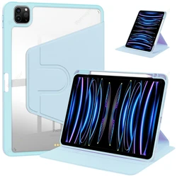 Versatile Rotating Tablet Case - Premium Protection with 360 - Degree Swivel - iPad Air 3 Pro 10.5 (Light Blue)