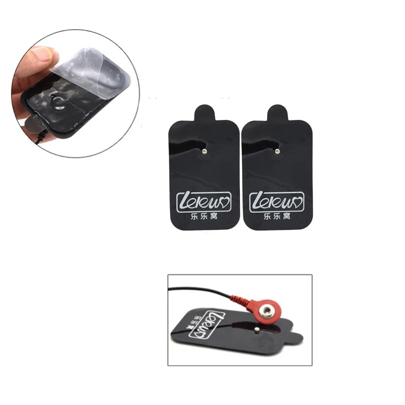 Electro Sex Toys Electro Shock Pulse Therapy Body Massage Pad Nipple Paste Pad Electro Stimulate Breast Enlarger