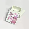 INS White 3 inch Korean Photocard Storage Box Photo Small Card Organizer Storage Case Desk Organizer Box School Stationery 5