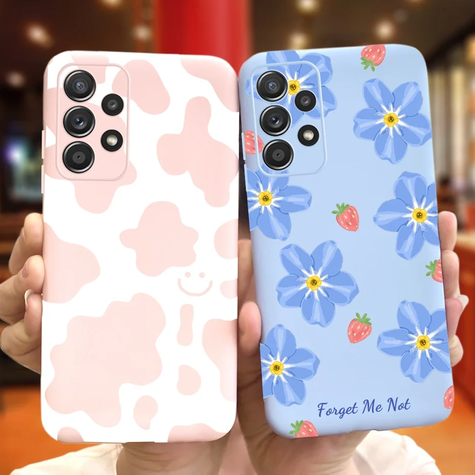 Lovely Pattern Candy Color Silicone Phone Case