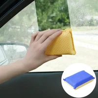 Multi-functional Car Wipe Sponge Block Non-woven Double-sided Velvet Sponge Block Car Glass Clean Fog Sponge Wipe