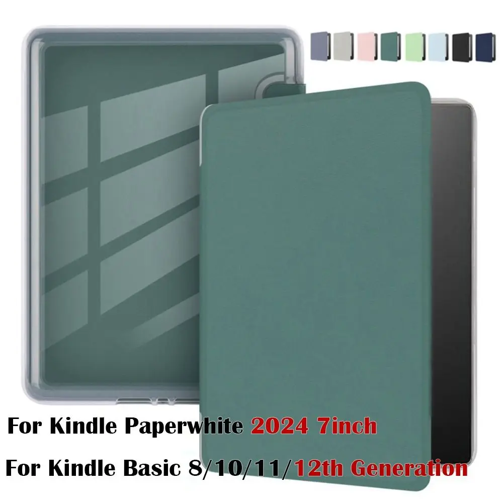 Acrylic Auto Sleep/Wake Leather Folio Cover