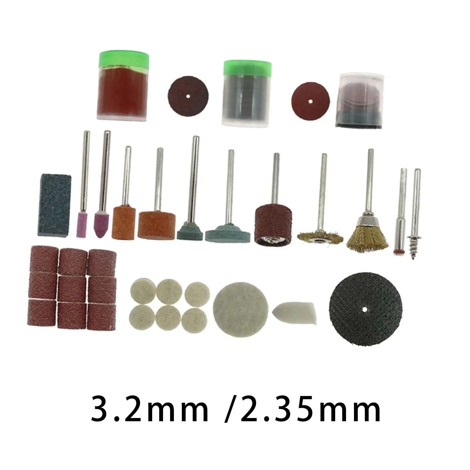 

105 шт., аксессуары для электрической шлифовальной машинки