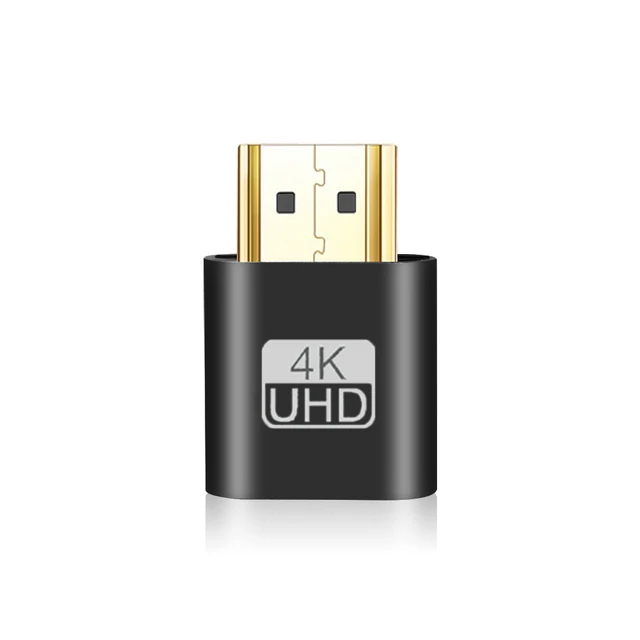 4K HDMI-Compatible Display Emulator Dummy Plug