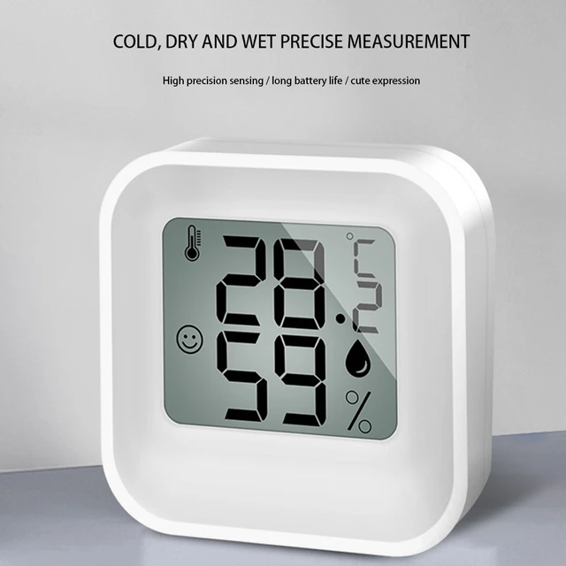 Small Indoor Thermometer, High Accuracy Hygrometer Temperature and