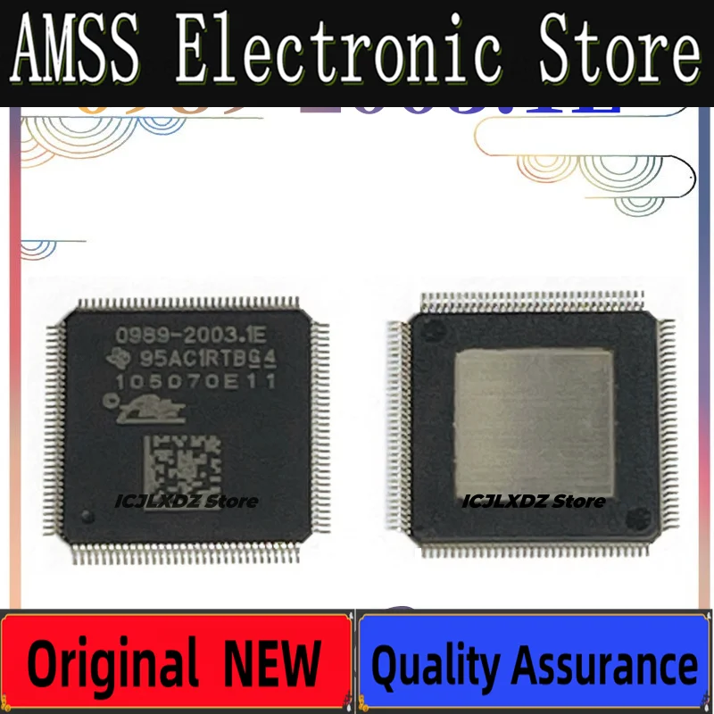 

AMSS 1pcs/lot New Original 0989-2003.1E 0989-2003 QFP-128 105070E11 Chip Use for Automotives ABS In Stock