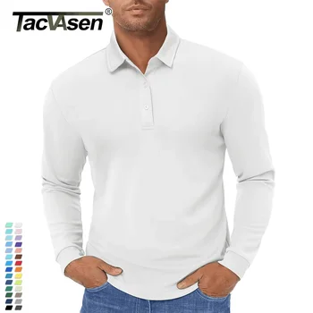 Men's Quick-Dry Long Sleeve Polo 1