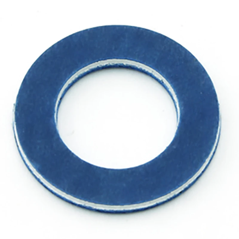 Car Oil Drain Sump Plug Washer Gasket Seal Accessories oil drain plug gasket oil drain plug seal washer o ring gasket sealing washers engine gasket set copper gasket combination For Toyota Avensis T270 T250 T220 1997-2015