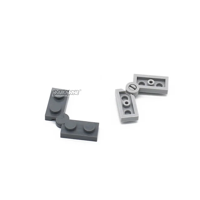 Marumine 1x2 Hinge Plate 1x4 Swivel High-Tech Changeover Catch 20PCS MOC Brick Building Block Parts Accessories 73983 2429 2430 5