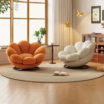 Nordic Chair Dining Upholstered Replacement Single Sofa Armchair Cover Stretch Vanity Booster Recliners Victoria Relaxing Chairs