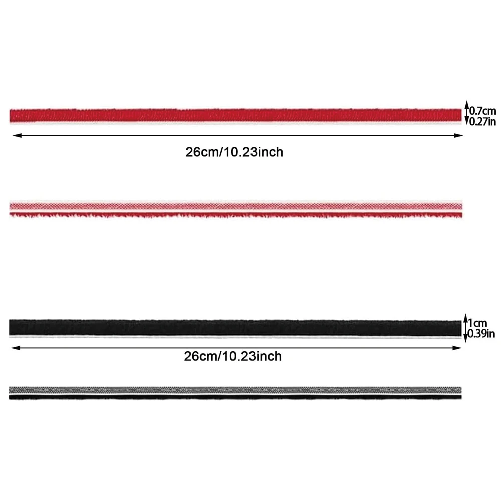 Soft Plush Replacement Rolling Brush Strips