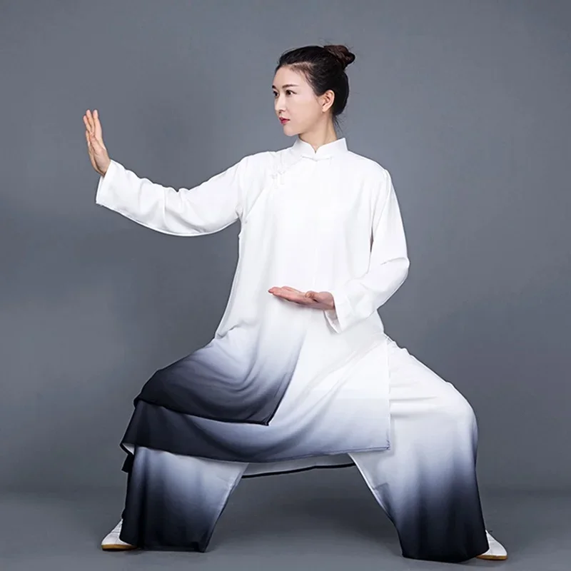 

Tai Chi Uniform Traditional Chinese Clothes Taichi Wushu Clothing Martial Arts Suit Kung Fu Morning Exercise Sportswear 11014