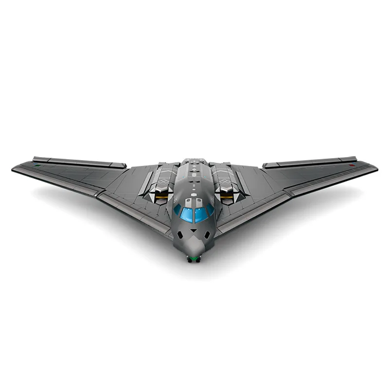 

America Modern Military Vehicle Stealth Bomber Fighter Building Block WW2 Air Forces Figures Airplane Battlefield Brick Toys