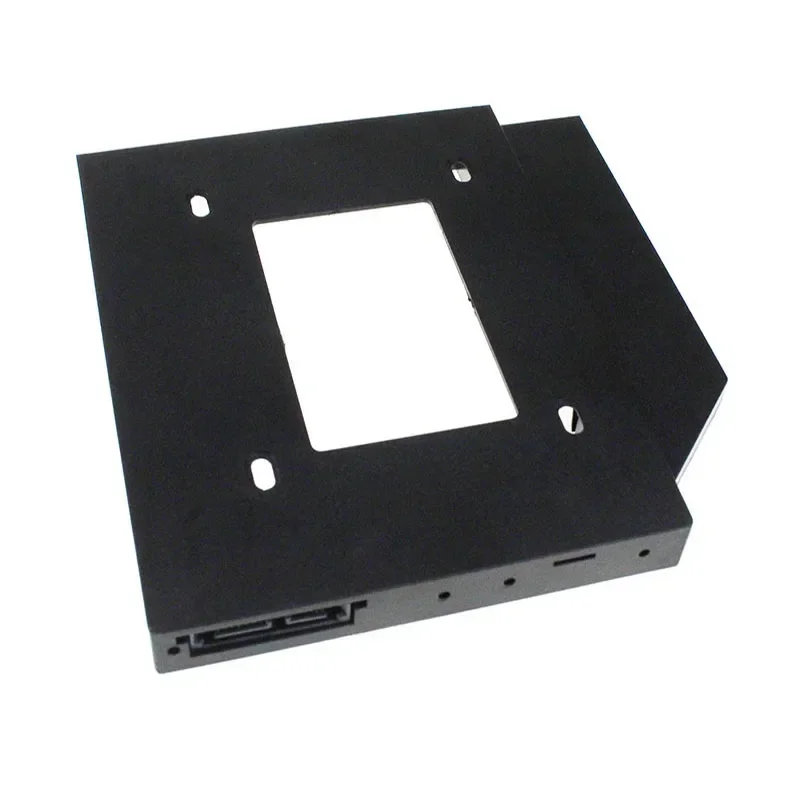 Aluminum 12.7mm Laptop SATA Optical Drive Tray Hard Drive Bay for 2.5" 1TB SSD HDD Chassis Enclosure + LED SSD Bracket