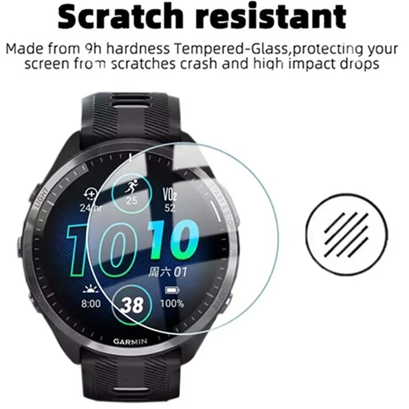 Garmin Watch용 강화 유리, Forerunner 55 45 235 245 스크린 보호대, Forerunner 735 XT 645 745 935 945 955 965 유리