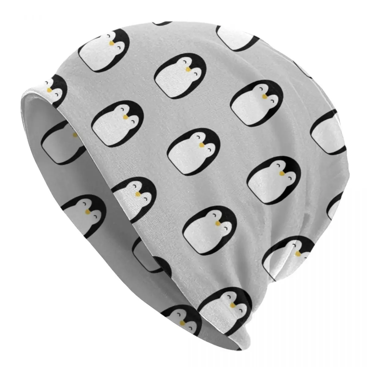 

Kawaii Penguin Cap Cartoon Animal Vintage Autumn Winter Outdoor Skullies Beanies Hats Spring Warm Dual-use Bonnet Knitting Hats