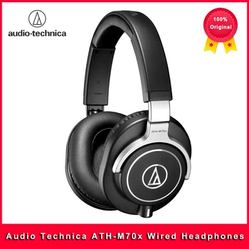 100% Original Audio Technica ATH-M70x Wired Earphone Professional Monitor Headphones Portable HIFI Earphone 1