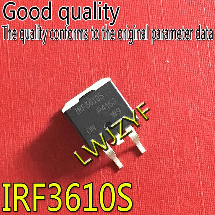 

(1 шт.) Новый транзистор IRF3610S F3610S TO-263 MOSFET Быстрая доставка