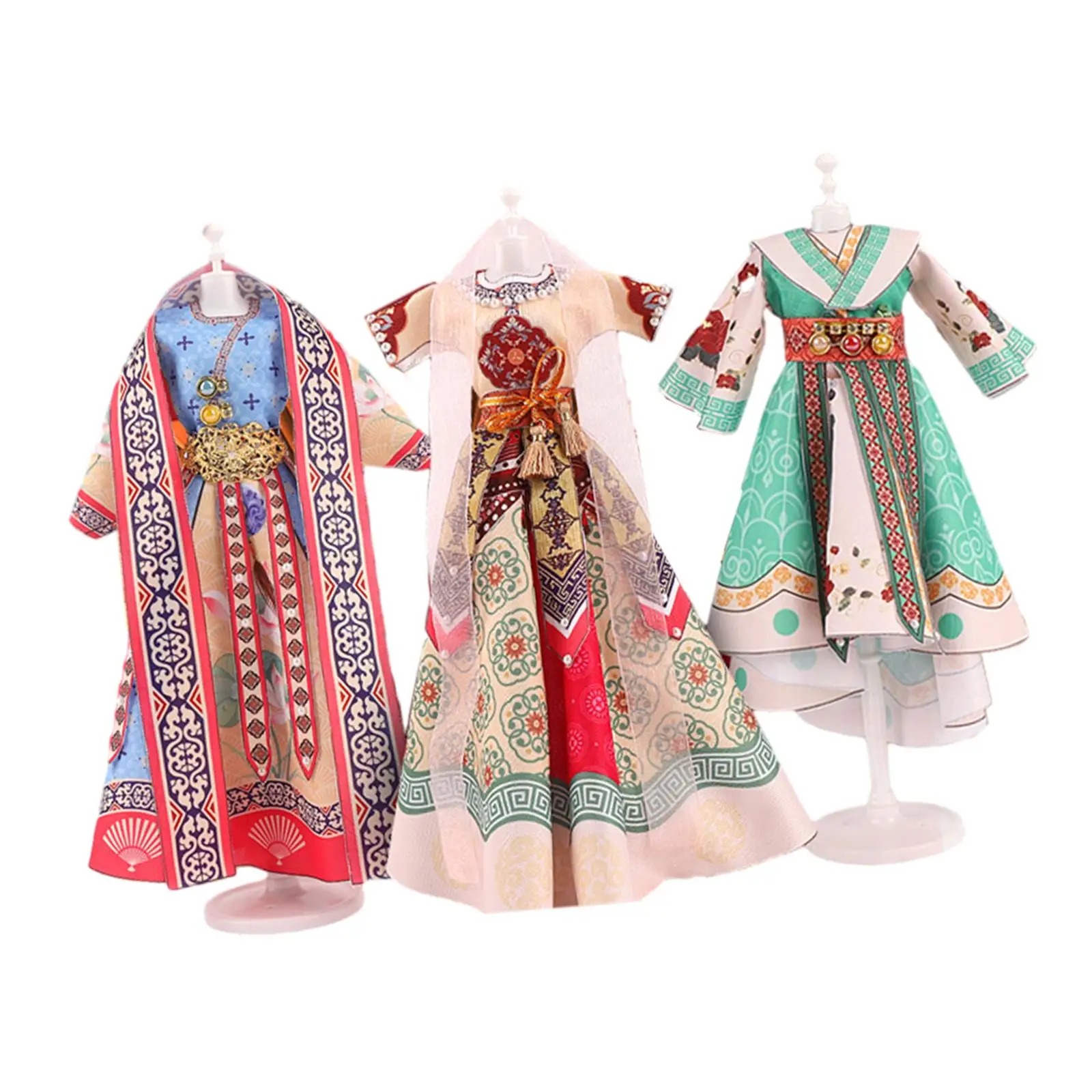 Fashion Designer Kits for Girls Creativity Doll Clothes Making Sewing Kits DIY Toy for Children Age 6 7 8 9 10 11 12 Girls Teens