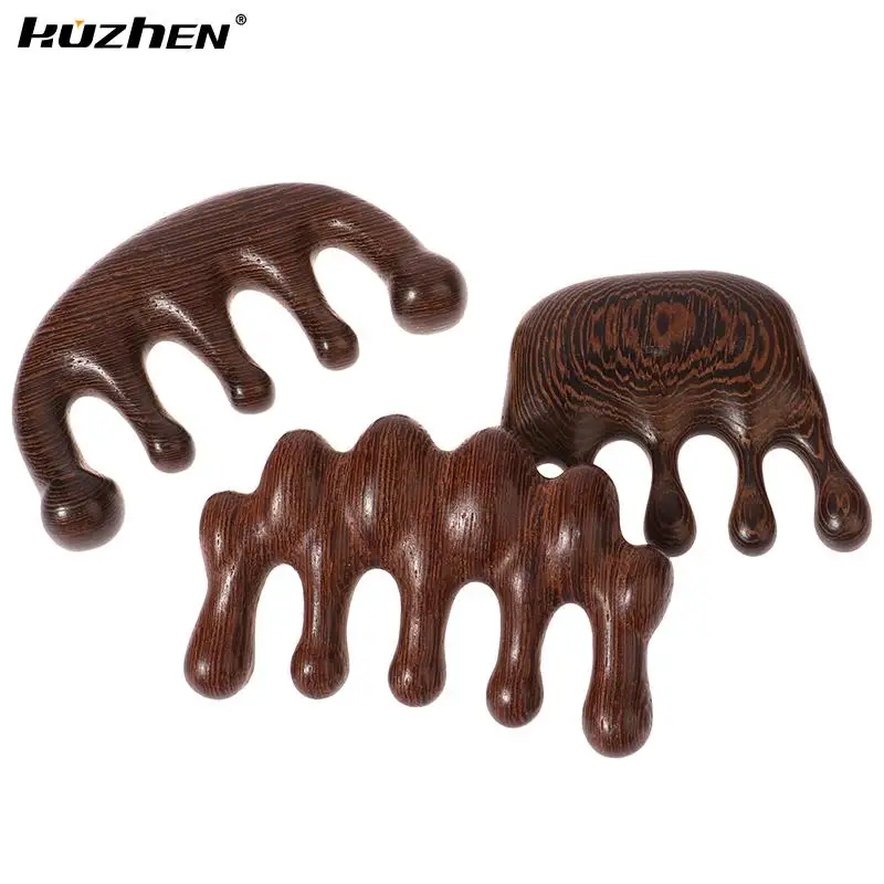 

1 шт. Антистатическая циркуляция крови, декомпрессионная деревянная Бриллиантовая головка, многофункциональный инструмент для соскабливания лица