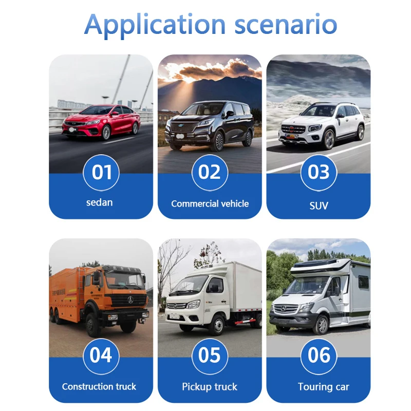 4.3in Car Display Easy to Install High-definition Reversing Image Universal Machine Display