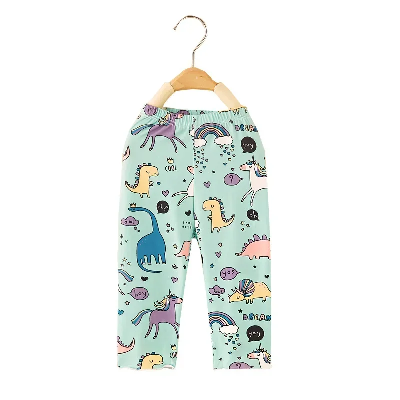 Girls Summer Cartoon Capris 5