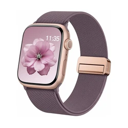 Magnetic Nylon Stretchy Strap - 44 45 46 49 42(S3) (Smoky Purple)