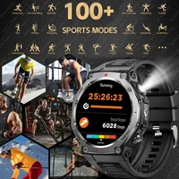 New T-Rex 3 Military Outdoor Sports Smart Watch Men GPS Motion Track 5 ATM Waterproof Heart Rate HD Bluetooth Call Smart Watch - Image 4
