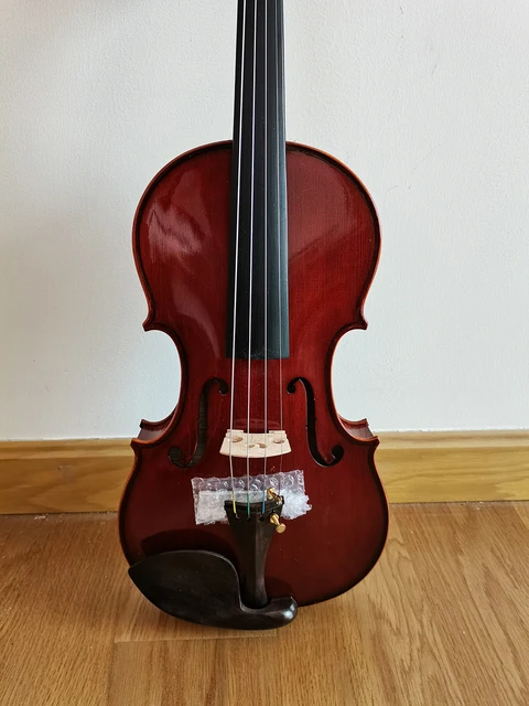 Stradivari – Violon Italien Orange Rouge Fait À La Main 4/4 3/4, Instrument  De Musique En Érable Pour Étudiants Débutants, Enfants Et Adultes Avec Étui  - Violon - AliExpress