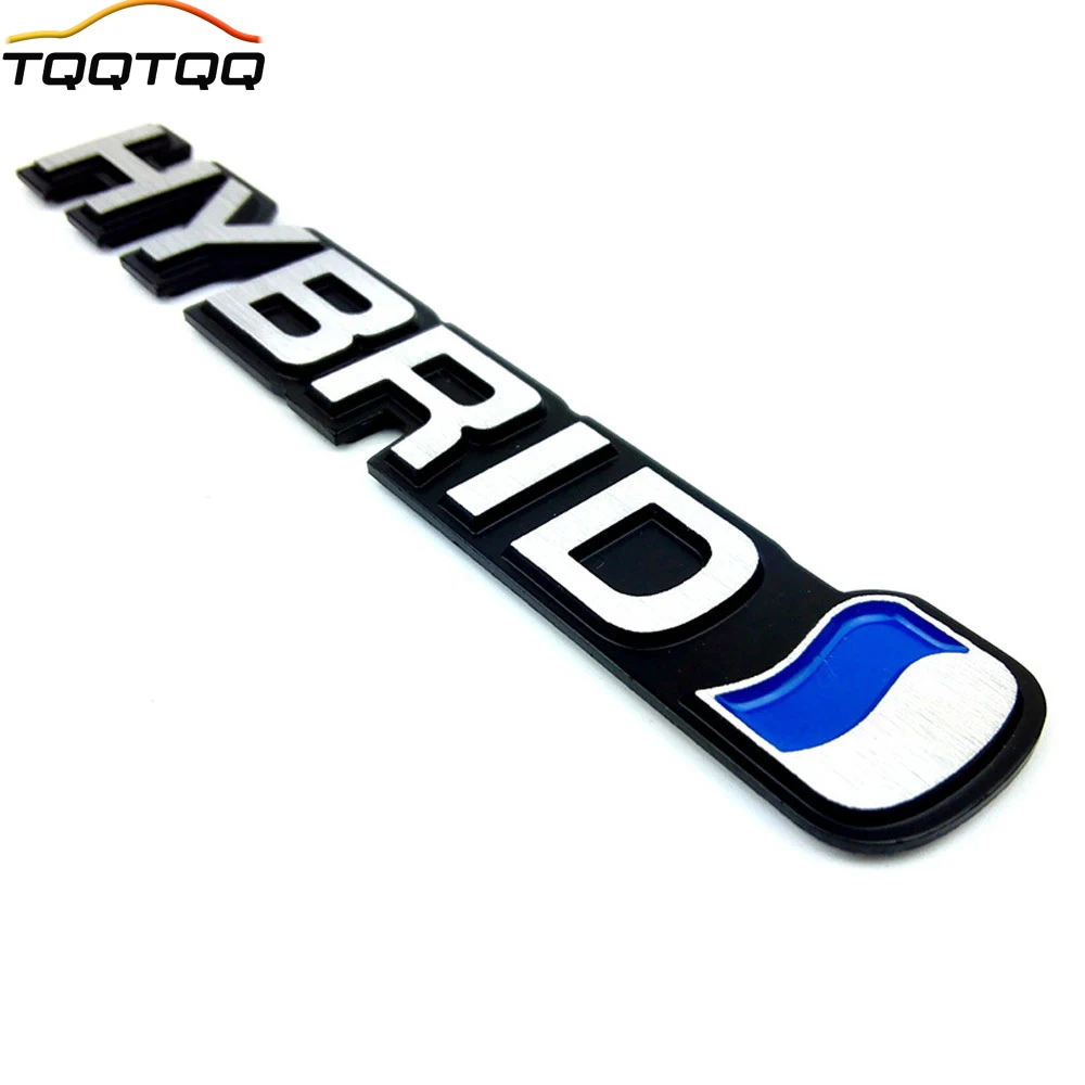 

1Pcs Personalized 3D Car Stickers Metal HYBRID Car Stickers Badge Decoration Stickers Universal For Toyota All Series