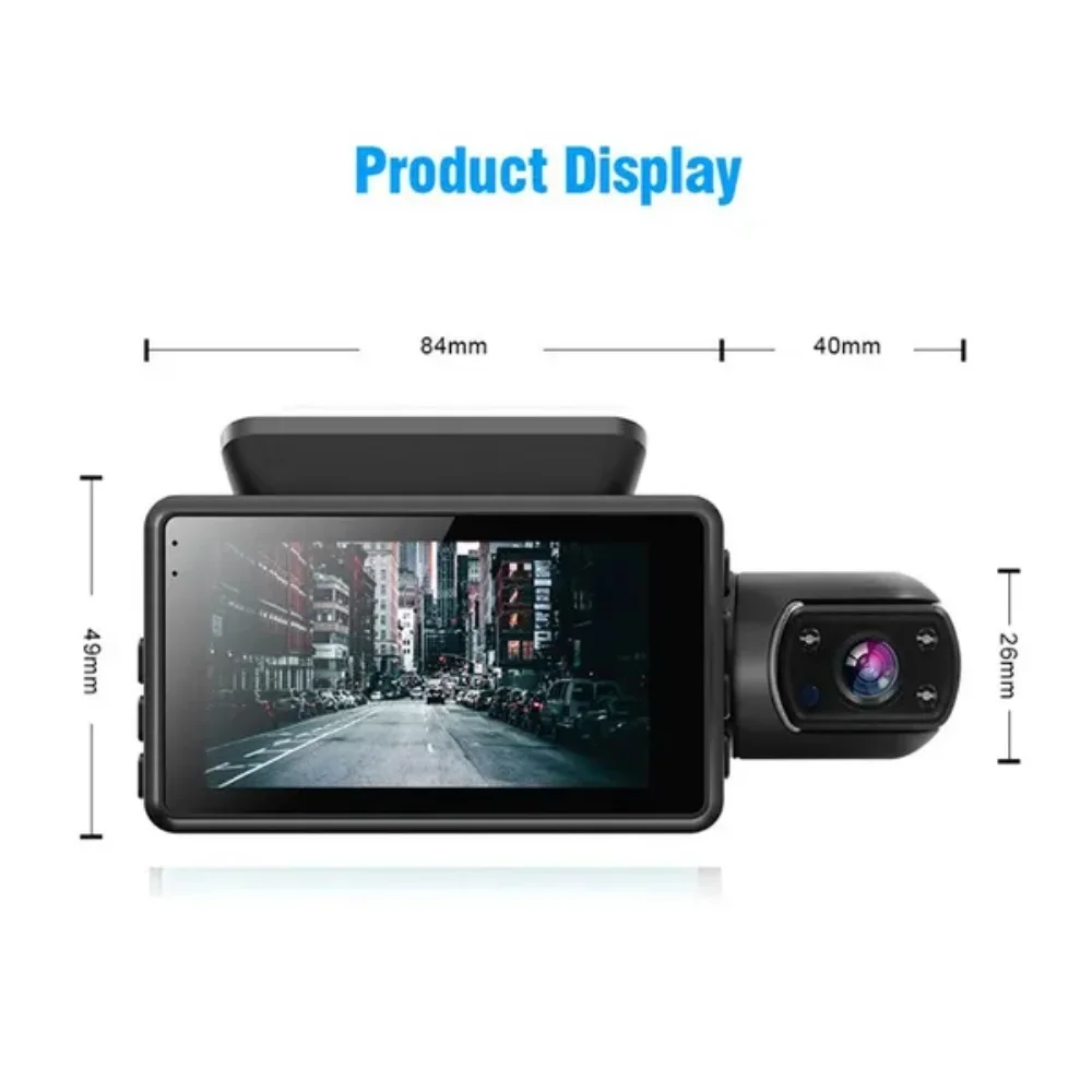 The BlackBox HD DashCam has an 8.4-inch display that captures clear video and photos.