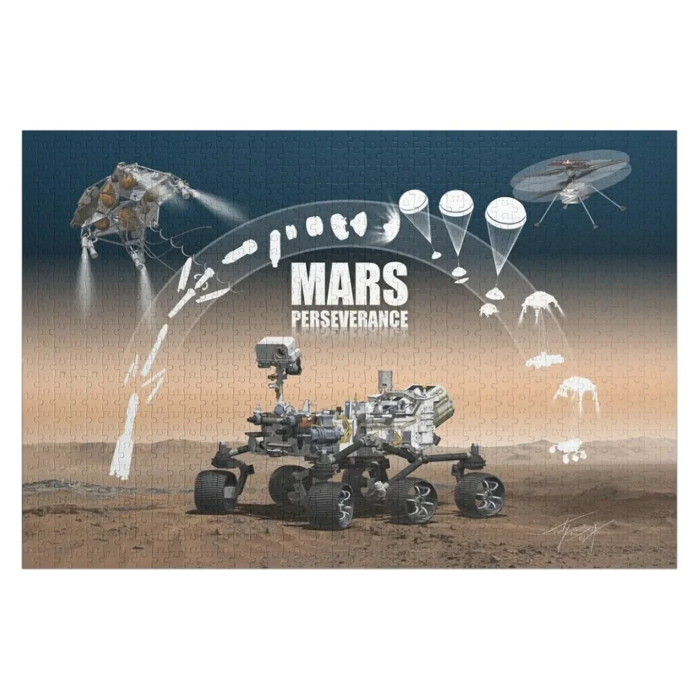 

Mars Perseverance Rover Jigsaw Puzzle Personalized Gift Ideas Personalised Toys Animal Custom Name Child Toy Puzzle