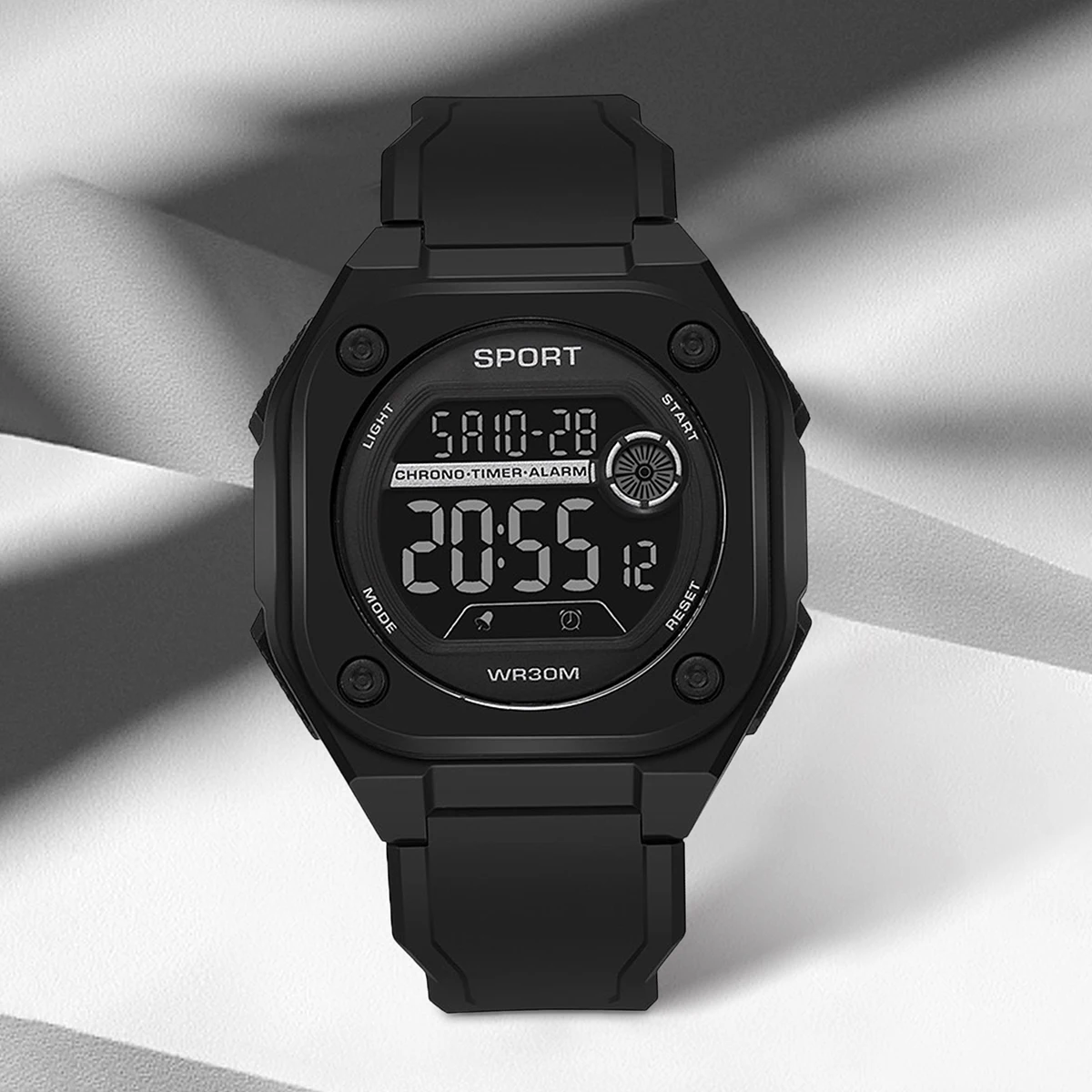 New Simple and Fashionable Men's Sports Watch Student Outdoor Sports Military Digital Electronic Watch Male Holiday Gift Reloj 2