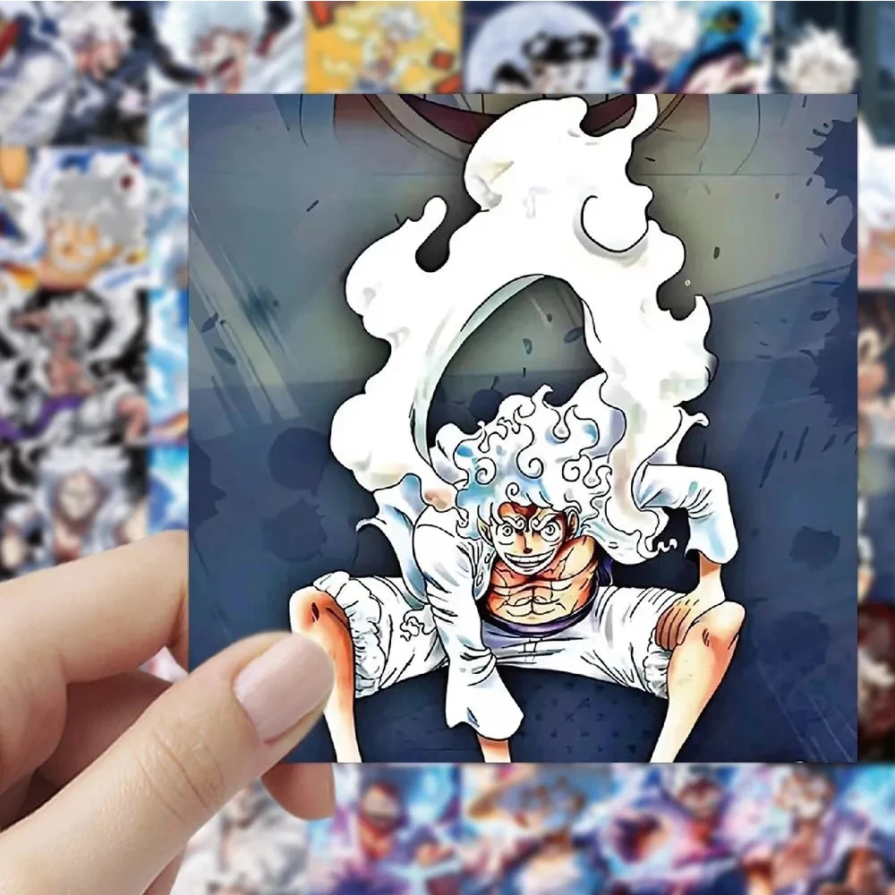 One Piece Luffy Gear 5 Sticker Sticker – Anime Town Creations