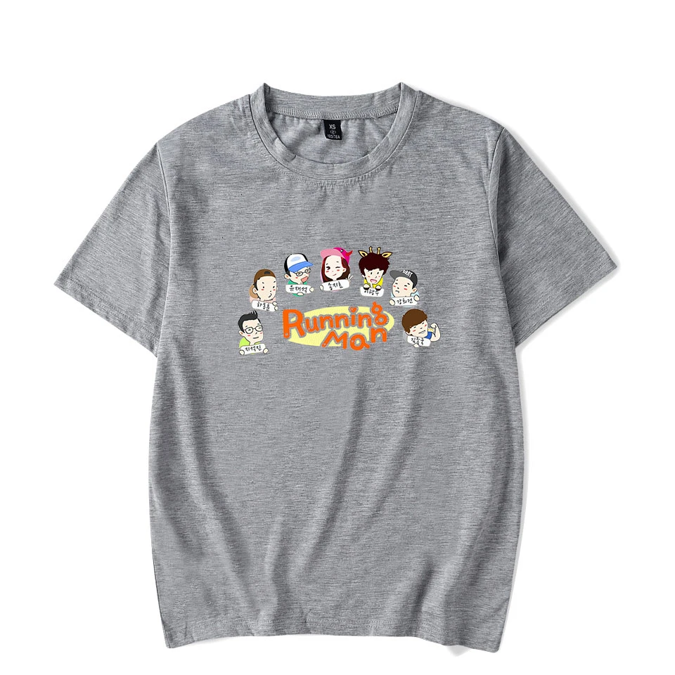 

Kpop Running Man Korea Reality TV Show Custom O-Neck T-shirt Women/Men Short Sleeve Tshirts Casual Streetwear Clothes