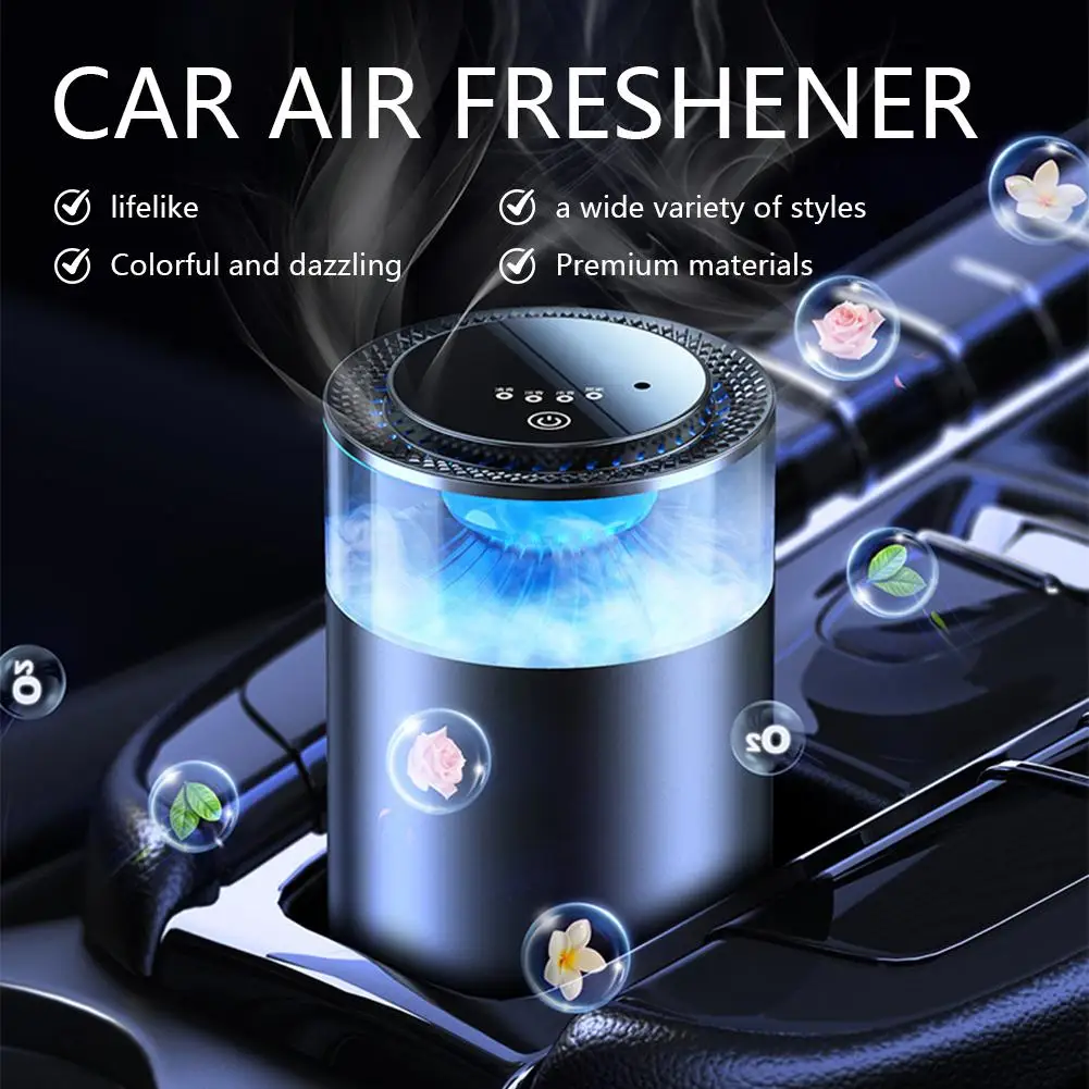 Smart Car Air Freshener,Intelligent Cloud Fragrance Removal Odor ...