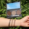 Private Label Eyebrow Powder Set Vegan Natural Eye Brow Powder with Brush Kit Makeup Custom Logo 5