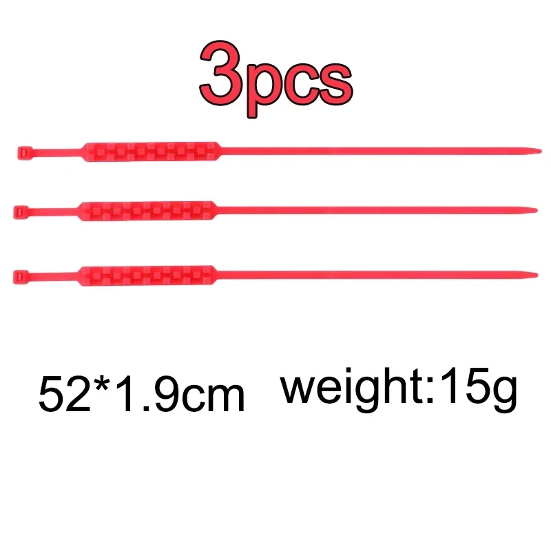 1/3PCS Universal Anti-slip Tie Emergency Safety Belt Snow Chains Winter Tyres Reusable Ties Motorcycle Car Bike Wheel Tire Chain