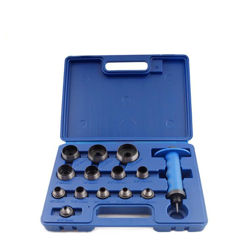 

14pcs/set Belt Punch Set Leather Punch Large Size Multiple Model Options DIY Leather Craft Tools