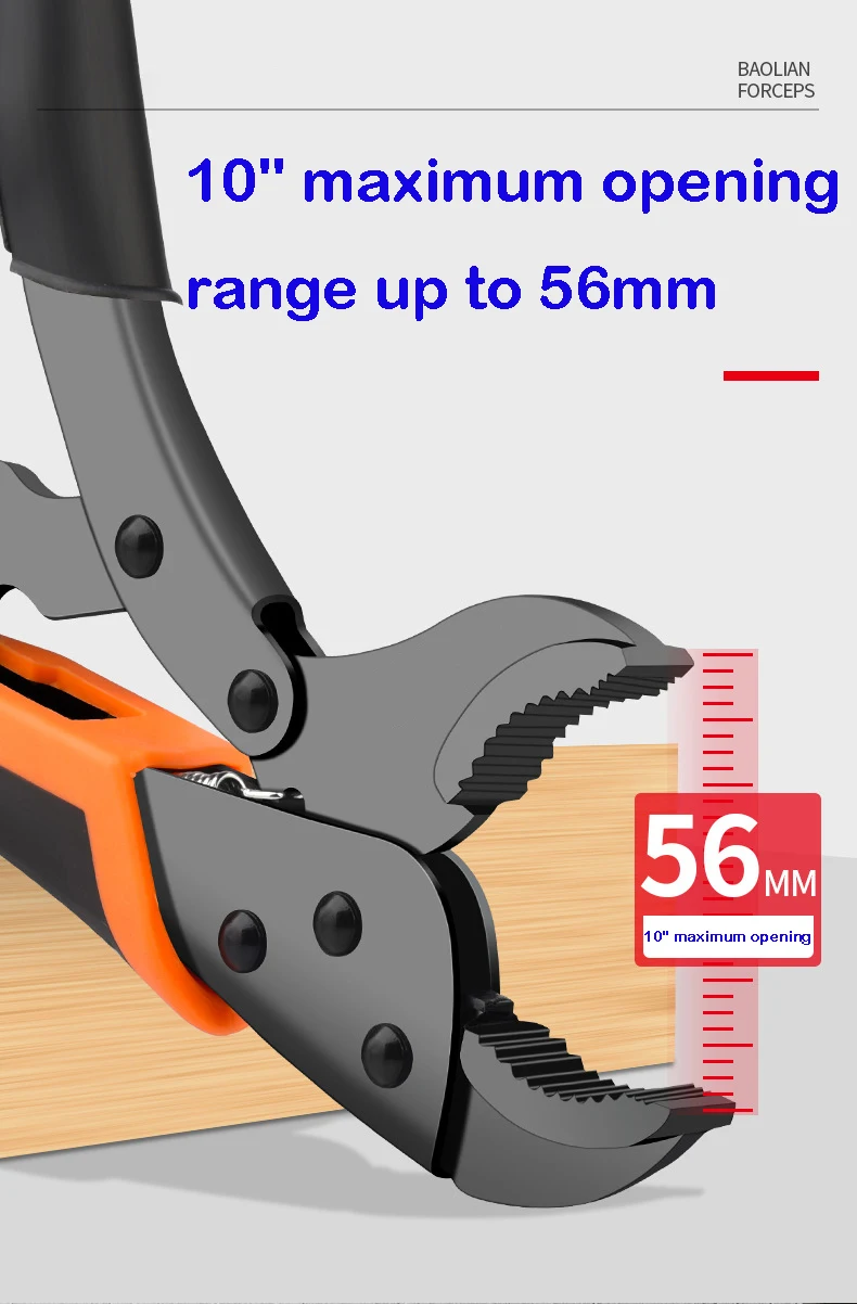 Verriegelung zange manuelle Crimp zange Abklemm zange Universal-Druck zange Multifunktions-Handwerkzeuge – Detail 6
