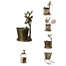 

European Style Retro Iron Handmade Ashtray Personalized Home Decoration Crafts Fall Proof Multifunctional Props