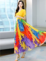 2023-Yellow-Chiffon-Boho-Beach-Long-Summer-Elegant-Dresses-Clothes-For-Women-Fashion-Prom-Black-Floral.jpg