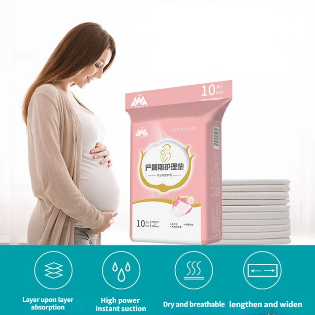 Sanitary Pads Puerperium Pad Maternal Disposable Menstrual Pads 60x90 Baby  Urine Pad Large Postpartum Admission Adult