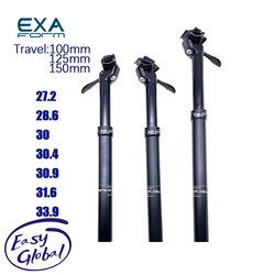 KS EXAForm Speed Up Hydraulic Drop Bicycle Seat Tube MTB Seatpost Adjustable Height 27.2/30.9/31.6mm Hand Control Hydraulic