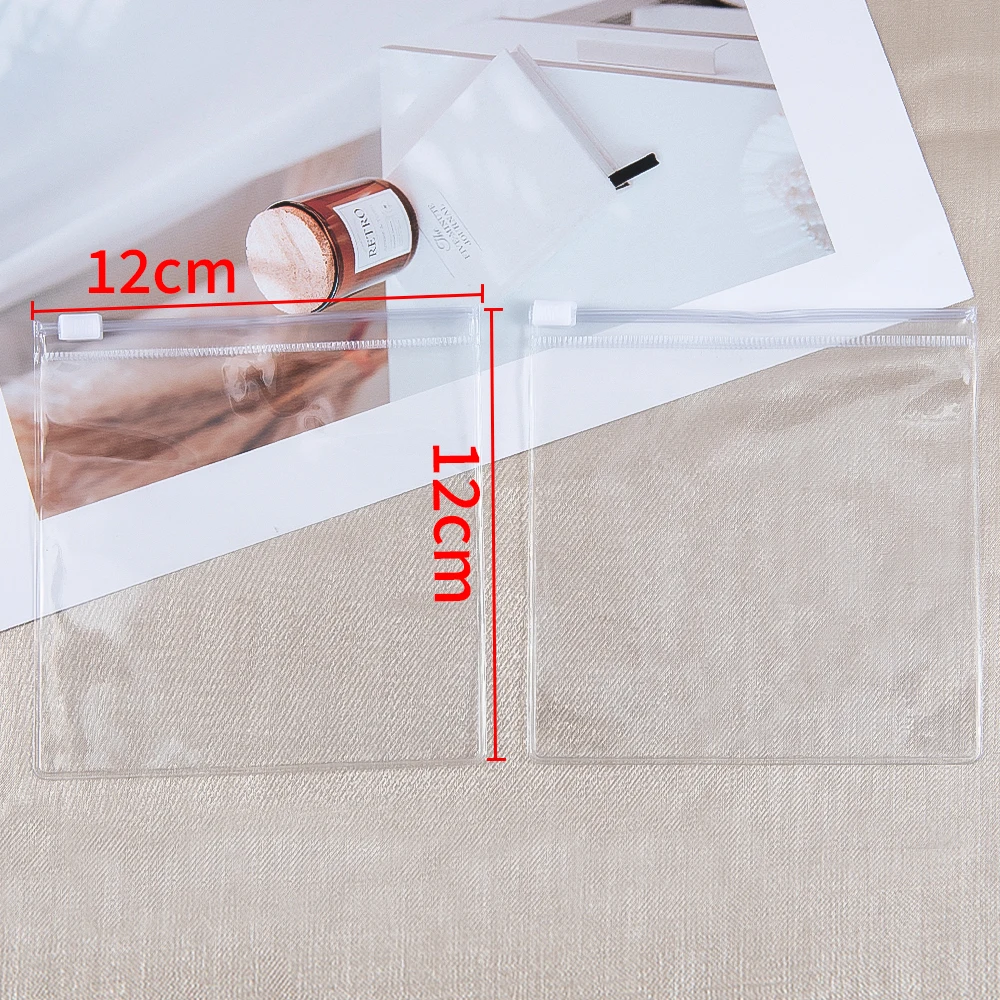10 Stück verdickte Reißverschlusstasche, transparente Plastiktüte, Anti-Oxidation, Schmuckbeutel für DIY-Schmuckaufbewahrung, Ohrring, Armband, Verpackung – Detail 12